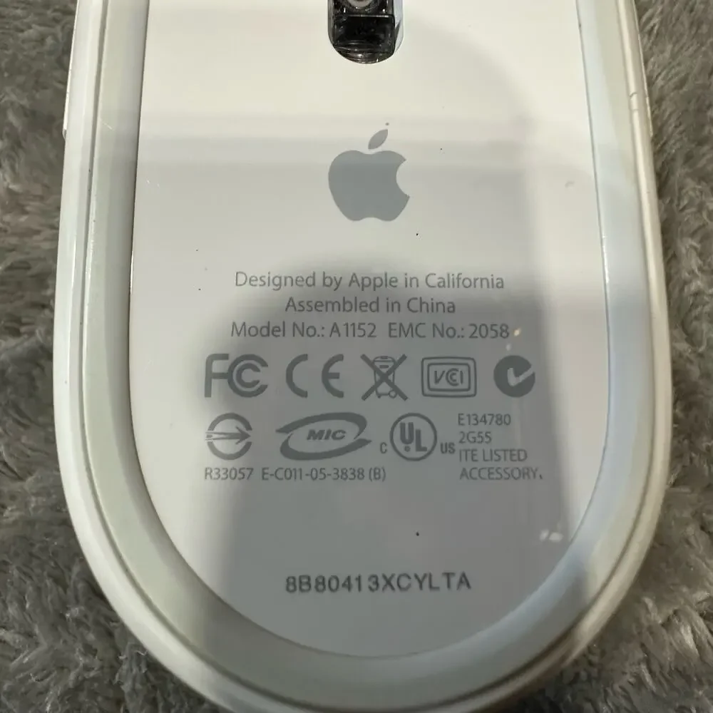 Apple A1152 Optical Mouse - Tested